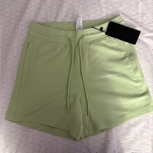 Alphalete Women's Light Green Athletic Shorts